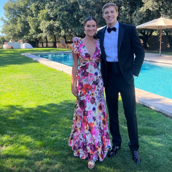 MAC Duggal Floral Gown - Picture 4 of 4